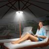 Patio Umbrella Lights 28 LEDS Cordless Pole Lamp Battery Operated Camping Tent Lights
