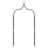 Garden Arch Dark Green 47.2"x15"x101.6" Iron