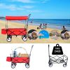 Garden Shopping Beach Cart folding wagon