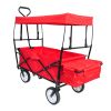Garden Shopping Beach Cart folding wagon