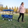 Garden Shopping Beach Cart folding wagon